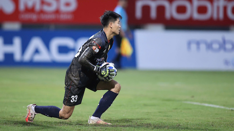 Thủ thành Phí Minh Long, người hùng của tân binh PVF-CAND